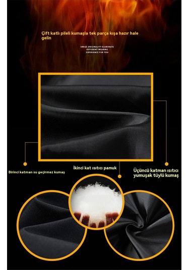 Erkek Sonbahar Ve Kış Pamuklu Dolgulu Ceket Kore Dik Yaka Ceket Gri