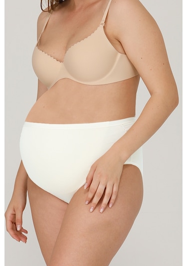 Parlingerie Hamile Külot Modal Beyaz