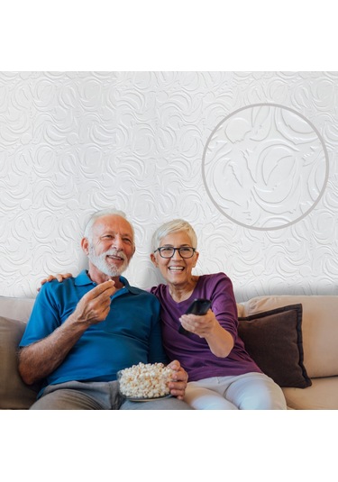 3d Duvar Paneli Boyanabilir Dekota 60x120 Cm / Modern Desenli 7'li Paket-5 M²