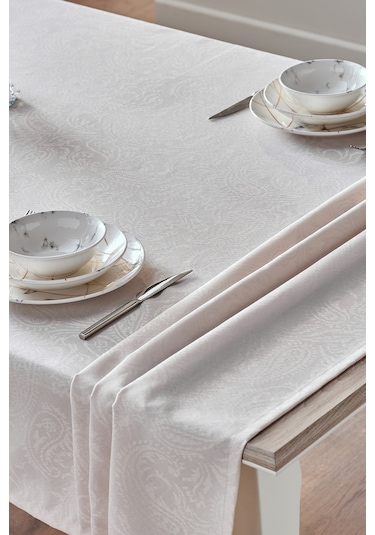 Glory Masa Örtüsü 140x240cm - Bej
