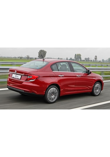 Fiat Egea Sedan Krom Stop Kaşı 3 Parça 2015 ve Üzeri P.Çelik