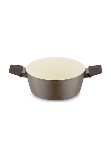Jumbo Swiss Crystal Brown 7 Parça İndüksiyon Tabanlı Tencere Seti Kahverengi