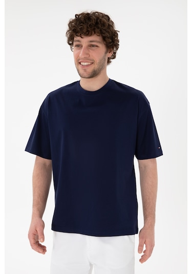 U.S. Polo Assn. Erkek Comfort Fit Bisiklet Yaka Lacivert Merserize Basic Tişört 50313089-VR033 U.S. Polo Assn. Erkek Comfort Fit Bisiklet Yaka Lacivert Merserize Basic Tişört 50313089-VR033
