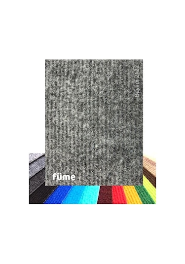 Beylini Halıfleks Duvardan Duvara Halı Gri 3mm 200x200