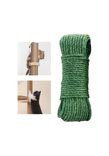 Suntek Sisal İp Halat Dıy Kedi Tırmalama Direği Pençe Kontrol