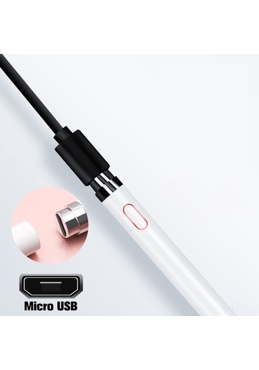 Novahub Evrensel Stylus Kalem - Bakır Uçlu, Otomatik Kapanma, İos/android/windows Uyumlu Mavi