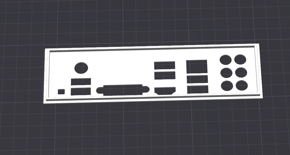 Msı B450 Gaming Plus Max Uyumlu Anakart Arka Aynası