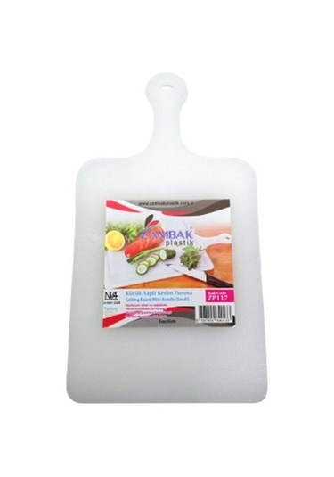 Saplı Küçük Plastik Kesim Panosu 5256 Çok Renkli