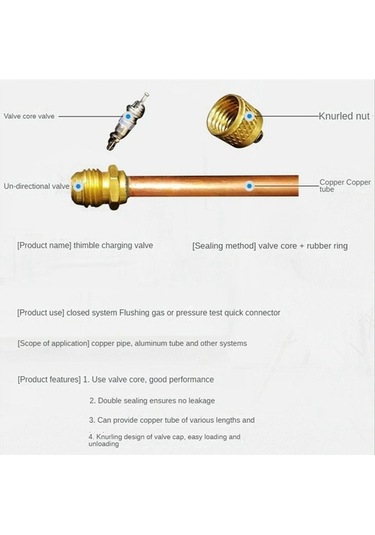 Ulzyvf Vana Kökü Bakır 1/4 İnç Sae 1/4 İnç Od 2.755 İnç, Kış Soğutma Güçlü Çekirdek