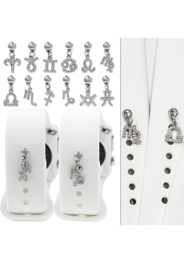 12 Takımyıldız Saat Kordonu Süsü Tip G Tip G Tip G Çok Renkli