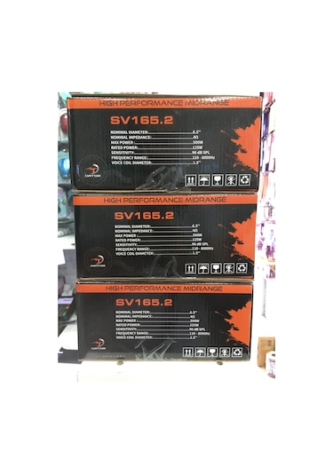 Dator 16 Cm Midrange Sv165.1 Yüksek Performance Midrange