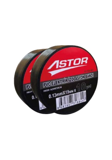 Astor Pvc Elektrik İzolasyon Bandı 10 Adet