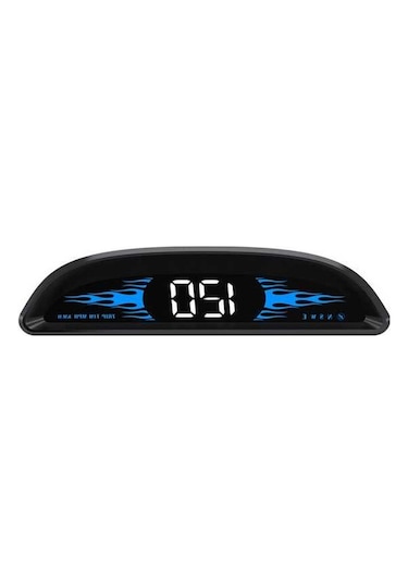 Pazly G2 Araba Hud Dijital Gps Navigasyon Hız Göstergesi - Siyah