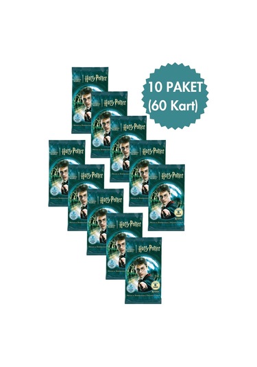 Toyika Panini Lisanslı Harry Potter Magical Inspiration Trading Cards 6lı X 10 Paket