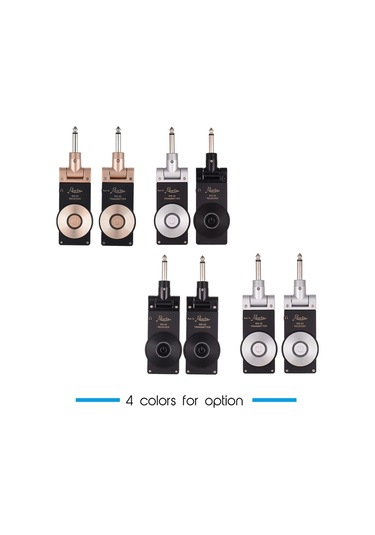 Rowin Rowin Gitar Kablosuz Verici + Alıcı Ws-20 2.4g W/usb Kablo Siyah