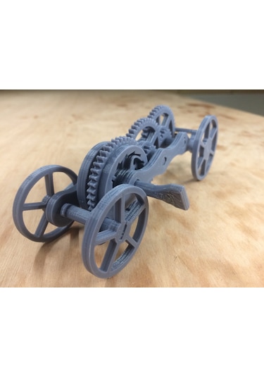 3d Kurmalı Araba Plastik Puzzle Yapboz Montessori
