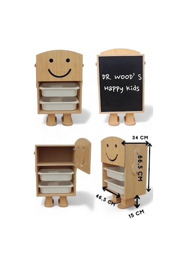 Dr. Woods Robot Dolap - 1 Ahşap