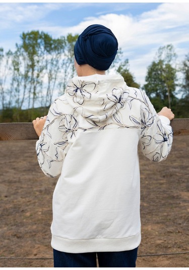 Mayovera Sweatshirt Ekru Keten Ekru