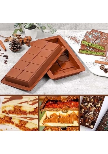 Dubai Çikolatası Kalıbı Çikolata Kalıbı Bpa Free Çok Renkli