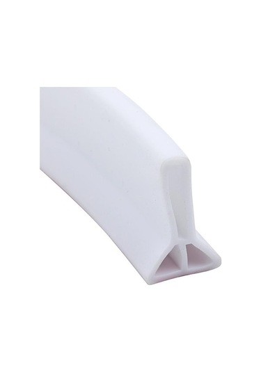 50-300 Cm Kauçuk Silikon Duş Bariyeri Su Durdurucu Banyo Su Geçirmez Şerit 5cm-beyaz 250cm 50 x 300 CM