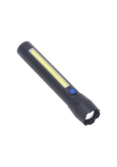 Ayt Powermaster Pm-16754 Şarj Edilebilir 4 Mod Zoomlu Cob Led El Feneri Kamp Lambası Aydınlatma Işıldak