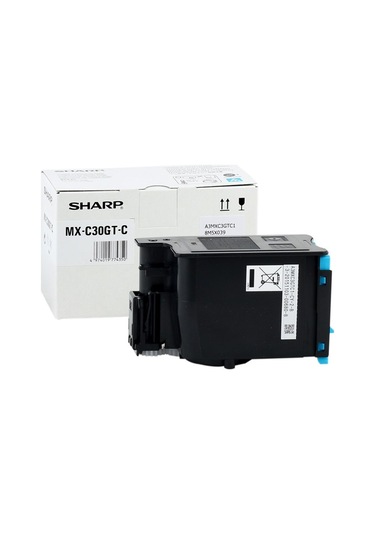 Sharp MX-C30GT-C Mavi Toner MX-C250 C300 C301 Series
