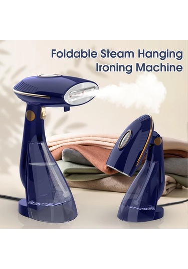 Elmpaly Pancerka 1 Adet Mavi Taşınabilir El Tipi Kıyafet Ütüsü 1500w Hızlı Isınma Büyük Hazne