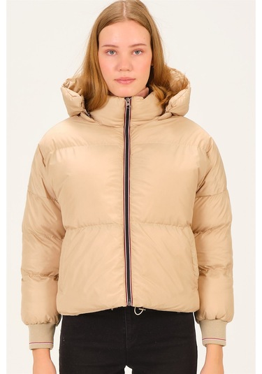 Dewberry Z6650 Kadın Şişme Mont