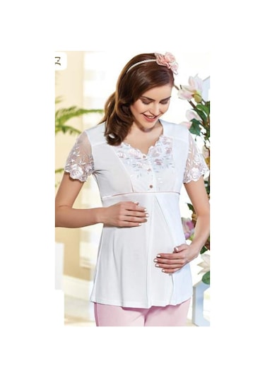 Flz 24-286 Yeni Sezon Hamilelohusa Pijama Takımı