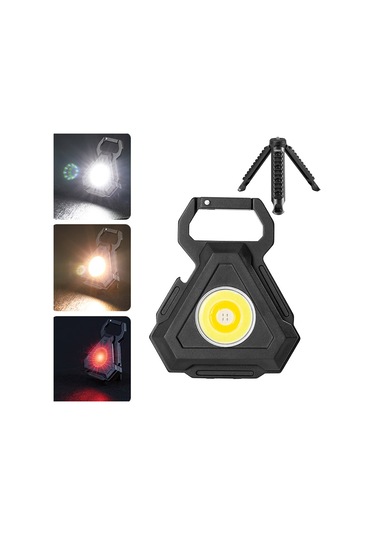 Sones E-smarter W5128 Mini Güçlü Hafif Taşınabilir El Feneri, Özellikler: Braketli Çok Renkli