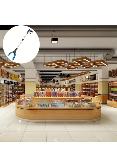 Cordial Yeşil Manyetik Uzanma Aleti: 81 Cm Katlanır, Yaşlı Ve Ev Temizliği İçin Pratik