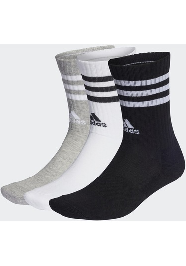 Adidas Crew 3'lü Çorap Ic1323 Çok Renkli