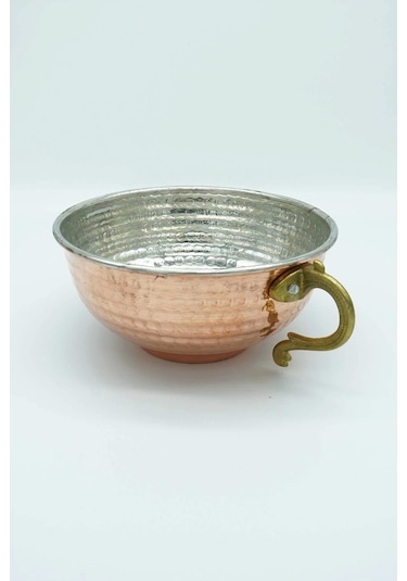 Bakır Ayran Tası 12x12x6cm Çok Renkli