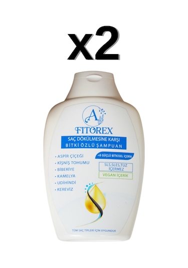 Fitorex Saç Dökülmesine Karşı Şampuan 2 x 300 ML