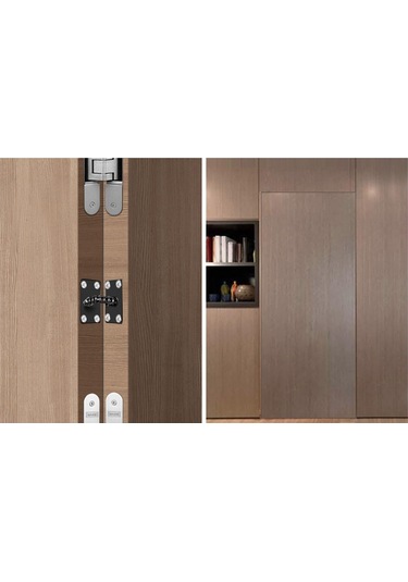 Suntek Otomatik Kapı Kapatıcı Görünmez Ev Yatak Odası Siyah