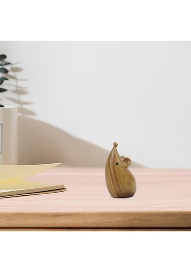 Suntek Magideal Ahşap Hayvan Heykeli Kapalı Ofis Ev Dekor Için