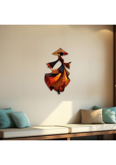Oryantel Kimono Metal Tablo