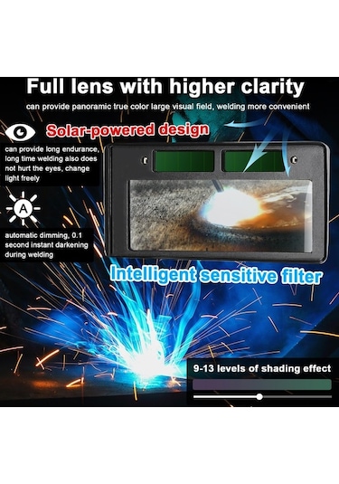 Tongxida Hallow Otomatik Karartma Yüz Maskesi E24711/