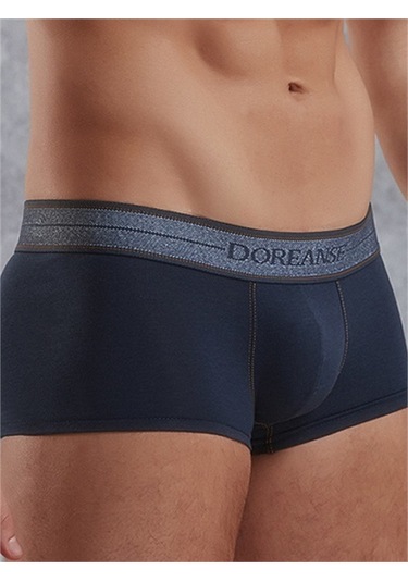 Doreanse Elegant Likralı Erkek Boxer 1774 Lacivert