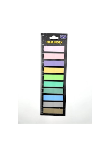 Kraf Index Fılm Pp 13x44mm 10 Renk 20yp 5146