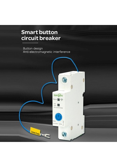 E22553-25a Wıfı Akıllı Devre Kesici 1p Dın Ray Anahtarı Ewelink 25a