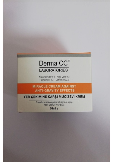 Derma CC Laboratories Yer Çekimine Karşı Mucizevi Krem 50 ML