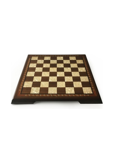 Helena Wood Art El Yapımı Ahşap Satranç Tablası