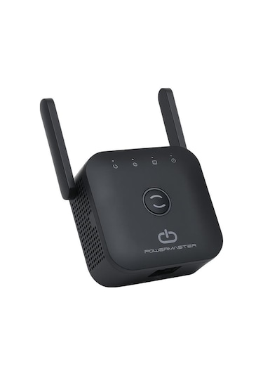 Powermaster Pw-wr22 300 Mbps 2.4 Ghz 2 Anten Wifi Router Repeater Access Point Priz Tipi