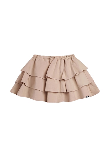 Frill Pembe Kız Çocuk Etek Pembe