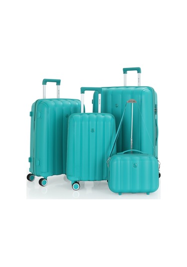 Mçs Polipropilen 4lü Valiz Seti V305 S21yy1000080-set 00207 Cam Göbeği