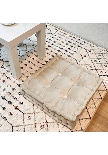 Flybuy Zemin Yoga Yastık Suntek Oturma Odası Je Için Bosphorusboutique Beyaz Tv Ünitesi Diğer