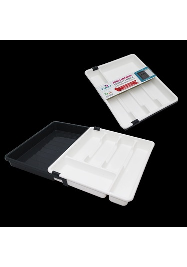 Kayar Kaşıklık Ayarlanabilir Çekmece İçi 48x28,5cm 5365 Çok Renkli