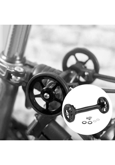 Suntek Bisiklet Siyah Siyah Için Katlanır Bisiklet Kolay Siyah