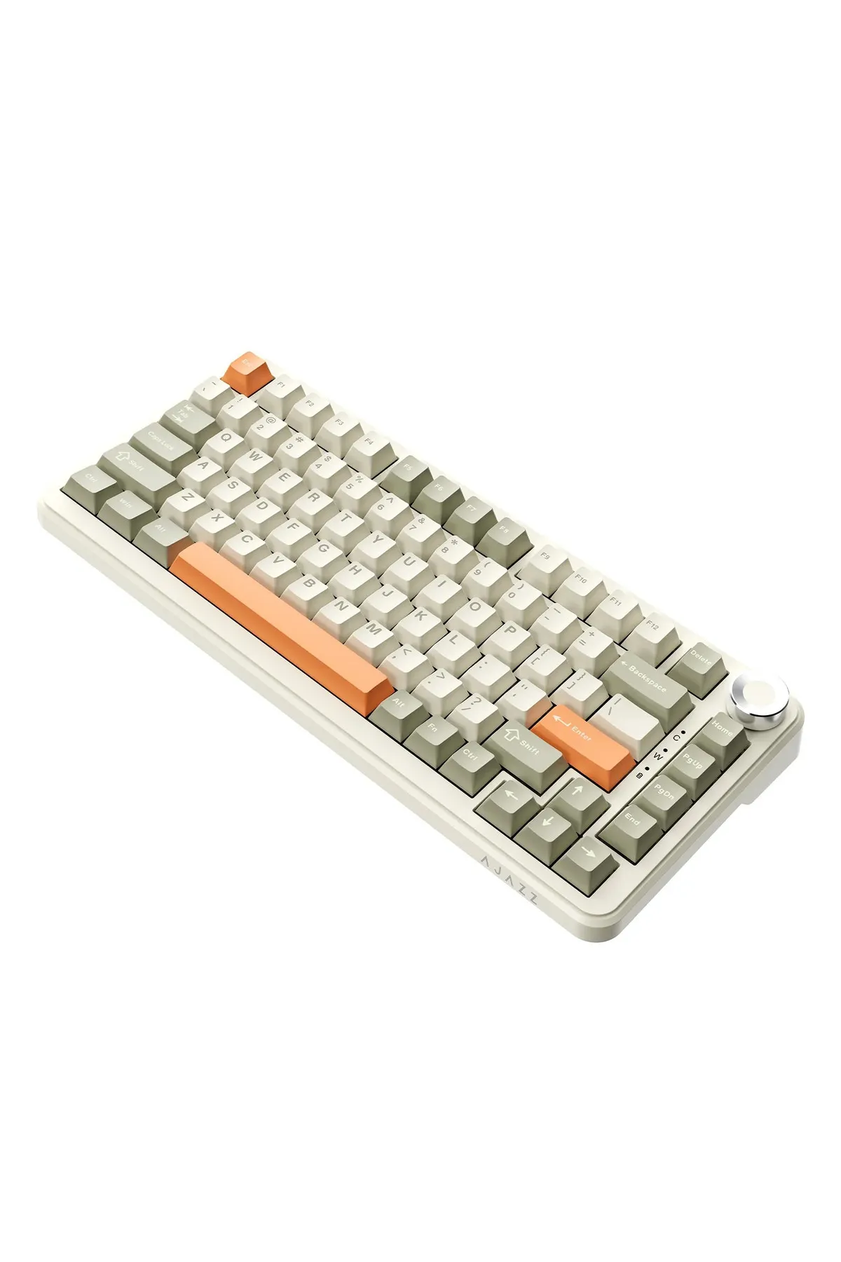 Ak820 Max Plus-hot-swap-dinamik Rgb Mekanik Oyun Klavyesi 8000mah Batarya Flying Fish Switch-retro